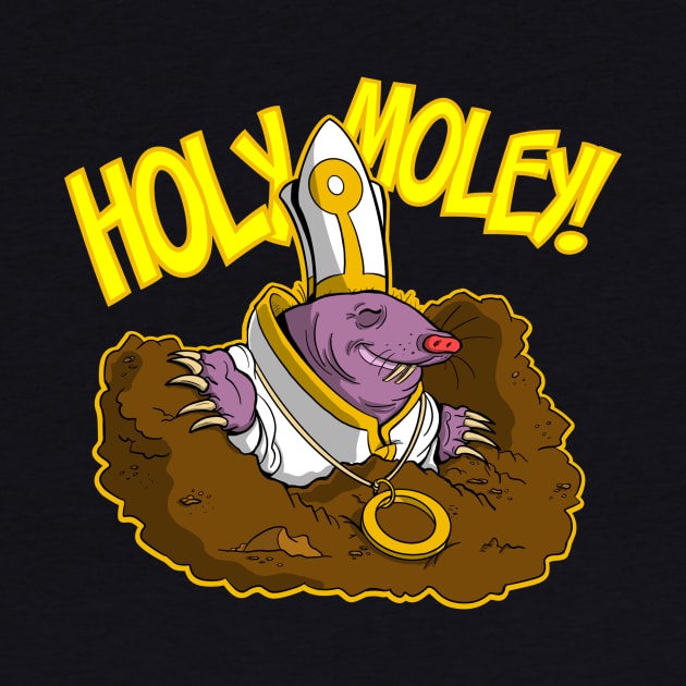 Holy Moley - Cartoon mole church by natebramble